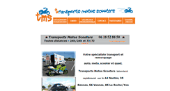 Desktop Screenshot of depannage-moto.fr
